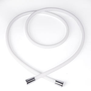 Tuyau <span class=keywords><strong>de</strong></span> <span class=keywords><strong>douche</strong></span> en silicone <span class=keywords><strong>de</strong></span> qualité alimentaire durable blanc pur Tube <span class=keywords><strong>flexible</strong></span> <span class=keywords><strong>anti</strong></span>-<span class=keywords><strong>torsion</strong></span> FDA WRAS NSF approuvé pour la <span class=keywords><strong>douche</strong></span> moderne - Product Image 1