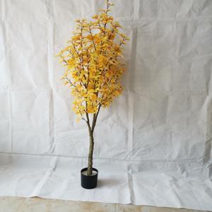 Jardín hecho a mano plantas de interior bonsái árbol artificial <span class=keywords><strong>Ginkgo</strong></span> árbol para decoración de jardín - Product Image 5