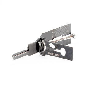 Set di Attrezzi per Scassinare Serrature <span class=keywords><strong>CISA</strong></span>-5, Colore Nero, Misure 5, 6, 5B -6B, Strumenti per Aprire Porte, Forniture per Fabbri - Product Image 5