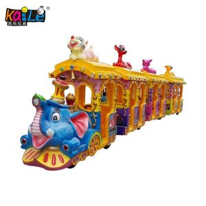 Nuevo Diseño, Tren Eléctrico Turístico sin Rieles para Niños y Adultos, Atracciones de Parque de Diversiones Económicas 2025 en Venta - Product Image 4