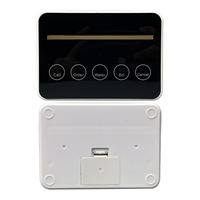 Système d'appel de Service sans fil bouton de carte de Table avec support de Menu