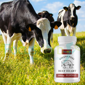 FocusHerb Complément en poudre de cœur de bœuf de marque privée, capsules de cœur de bœuf nourri à l'herbe - Product Image 3