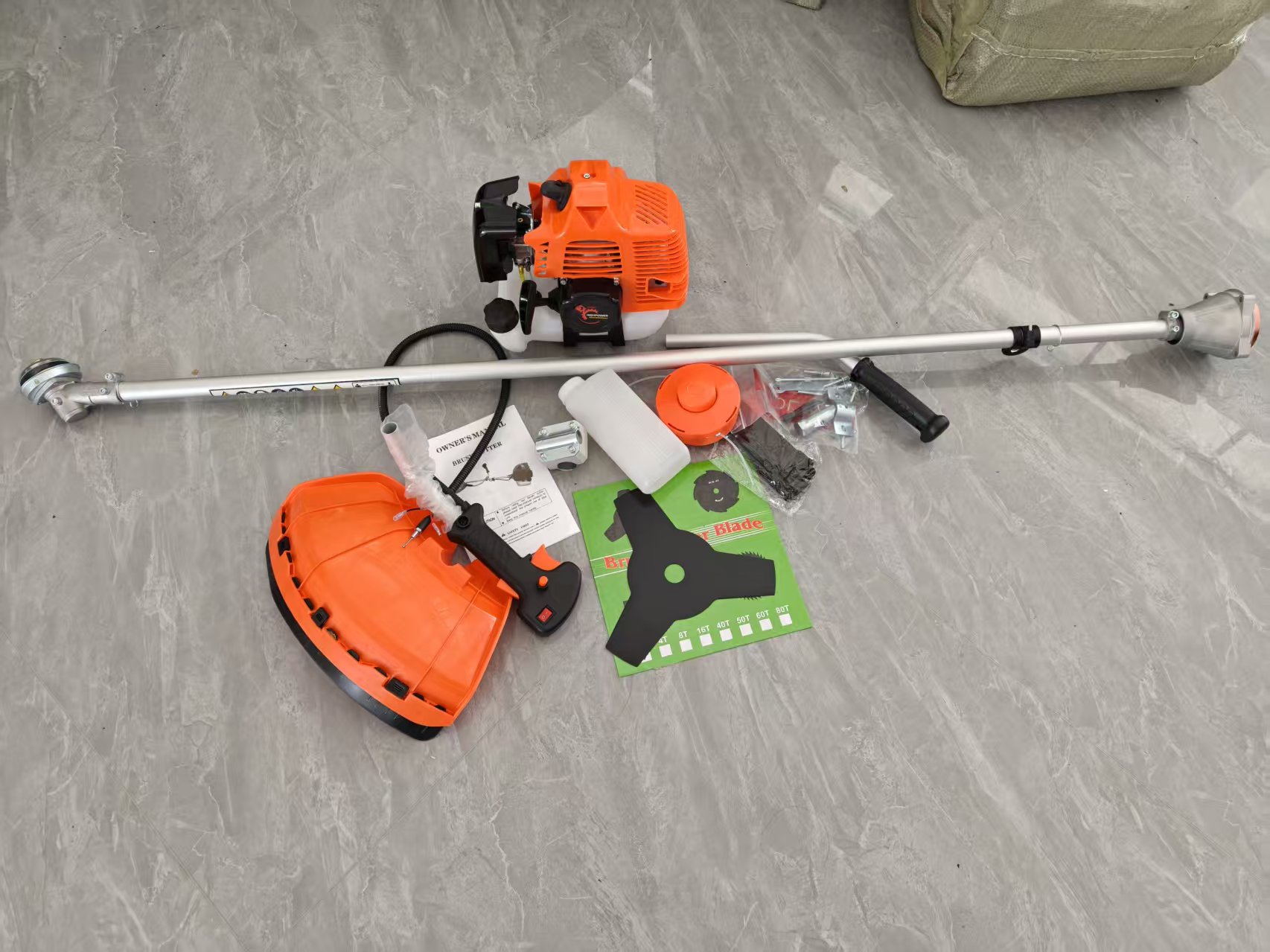 heavy brush cutter grass machine