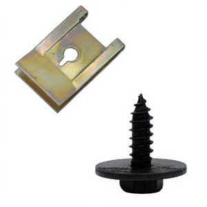 Vis de fixation de capot moteur, écrous métalliques et rondelles pour châssis de pièces automobiles Jiechuang pour BMW E46 E90 E92, 40 pièces - Product Image 3