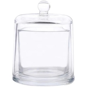 Vente en gros best-seller couvertures cloches dorées de luxe gobelets de bougies parfumées bougeoirs containers de bougies en verre - Product Image 6