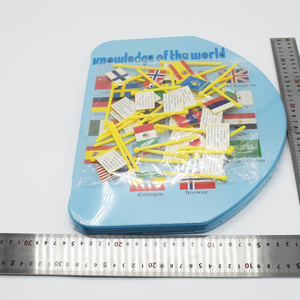 Giocattoli Educativi, Ausili <span class=keywords><strong>Didattici</strong></span>, Mappa 3D delle Bandiere in Legno - Product Image 6