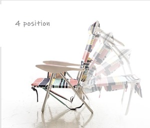 Chaise de plage extérieure pliante Portable chaise longue pour intérieur extérieur jardin Camping plage <span class=keywords><strong>chaises</strong></span> pliables <span class=keywords><strong>4</strong></span> positions - Product Image 6