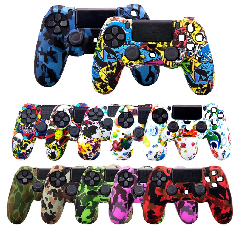 Best Selling Remote Control Case PS4 Controller Silicon Case Gamecube PS4 Controller Case