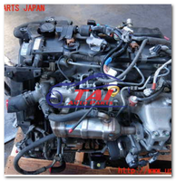 Used Diesel Engine 1KD 3.0L Steel Engine Assembly for Hilux Hiace Car