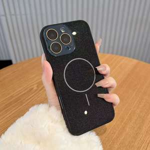 เคสมือถือแบบแข็งติดกากเพชรสำหรับ <span class=keywords><strong>iPhone</strong></span> 16 15 14 Pro Max PLUS <span class=keywords><strong>11</strong></span> 12 13 Pro ฝาครอบนิรภัยป้องกันกล้องแม่เหล็กกันกระแทก - Product Image 6