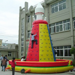 Tour d'escalade gonflable sécuritaire et durable avec corde Mur d'escalade en plein air Défi Jeu sportif pour enfants et adultes - Product Image 3