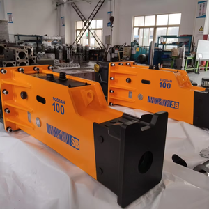 Martillo Hidráulico SOOSAN SB100 Tipo Caja, Nuevo, para Excavadoras de 25-30 Toneladas, Calidad Premium para Actividades de Demolición - Product Image 1