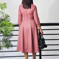 Robes longues de soirée formelles pour femmes, grandes tailles, manches longues, pour femmes rondes, fabrication usine