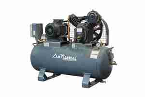 Compresor de Aire de Pistón Eléctrico Industrial con Tanque Receptor de Aire, Compresor de Alto Rendimiento para Uso en Talleres y Fábricas - Product Image 4