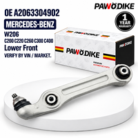 Lengan Kontrol Bawah Depan dengan Ball Joint OE A2063304902 untuk Sistem Suspensi Chassis Mercedes Benz W206 C200 C220 C260 C300 C400