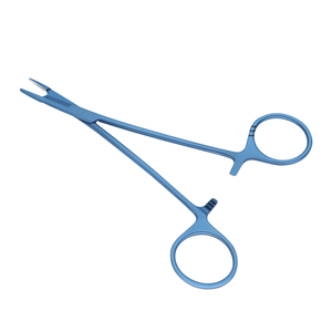 Olsen Hegar Forceps Needle <b>Holder</b> Scissors Width 2.5mm Titanium Surgical Instruments Assembly Industrial Grade Blush Surgical - Product Image 1