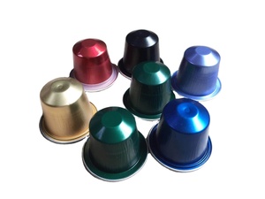 Cápsulas de café coloridas de aluminio compatibles <span class=keywords><strong>con</strong></span> <span class=keywords><strong>Nespresso</strong></span> Pod de alta calidad para <span class=keywords><strong>leche</strong></span>/té/café - Product Image 3