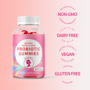 Ventas calientes Probióticos Gomitas Apoyo inmunológico <span class=keywords><strong>y</strong></span> regular el equilibrio de la <span class=keywords><strong>flora</strong></span> <span class=keywords><strong>intestinal</strong></span> - Product Image 1