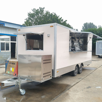 Camion de restauration mobile, camion de café, bar à bière, chariot à hot-dogs, remorque alimentaire mobile