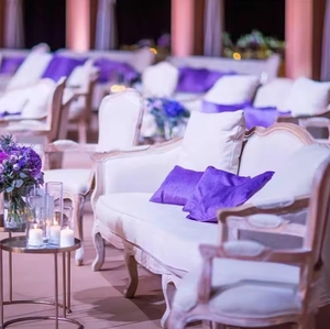 <span class=keywords><strong>Canapé</strong></span> 3 places souple de mariage <span class=keywords><strong>Canapé</strong></span> de salon modulable style français pour les événements de mariage - Product Image 4
