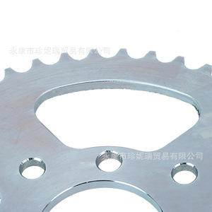 เฟืองโซ่เหล็ก Zhennerui 60 ฟัน รู 10 มม. สำหรับโซ่ 420 เหมาะสำหรับซ่อมโกคาร์ท - Product Image 3