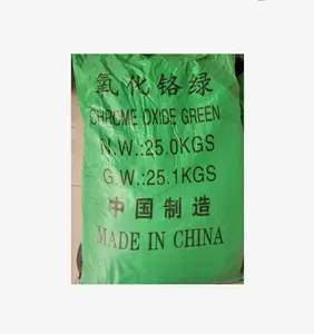 Chrome Green Cr2O3 Raw Material For Slipper And Paint Making