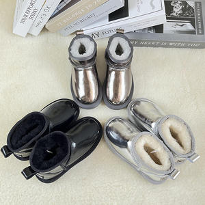 Botas de Nieve <span class=keywords><strong>XUFA</strong></span> BB100 Clásicas para Niños, Cálidas, de Piel Sintética, Impermeables, con Entresuela de Goma, Forro de Felpa, Parte Superior de Piel Vacuna - Product Image 2