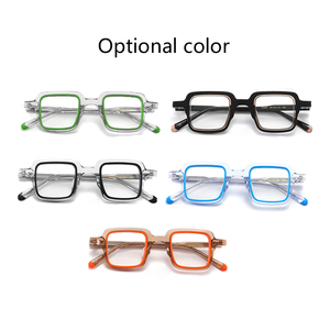 男女兼用男女兼用光学フレームカスタムアンチブルーライトメガネ - Product Image 4