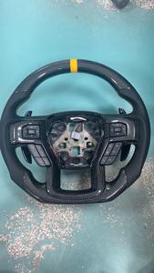 Volant en fibre de carbone personnalisé YLA pour Ford Focus MK4 MK8 <span class=keywords><strong>Fiesta</strong></span> ST <span class=keywords><strong>MK7</strong></span> <span class=keywords><strong>MK7</strong></span>.5 - Product Image 3