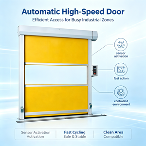 <span class=keywords><strong>Porte</strong></span> rapide électrique <span class=keywords><strong>enroulable</strong></span> en PVC, directement d'usine, pour ateliers d'assemblage automobile et projets <span class=keywords><strong>de</strong></span> passage <span class=keywords><strong>de</strong></span> ateliers <span class=keywords><strong>de</strong></span> peinture - Product Image 4