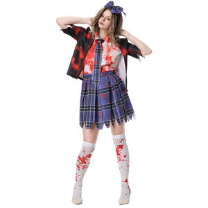 Disfraces de Halloween, Atuendos de Vampiro, Carnaval, Pascua, Conjuntos de Juego de Rol de Zombis, Uniformes Escolares de Terror y Manchados de Sangre - Product Image 5