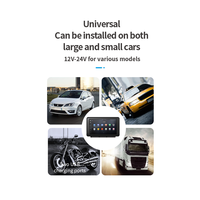 Écran tactile Autoradio Voiture Vidéo 2.5D Lecteur Gps Navigation Système Multimédia Android Auto Radio Audio