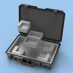 Waterproof Hardware <strong>Tool</strong> Storage Box, Equipment and Instruments, Optical Survey Flat Storage Shockproof Box with EVA Foam - Product Image 1