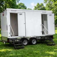 Toilettes mobiles temporaires pour événements, fêtes, expositions, team building, toilettes prêtes à l'emploi