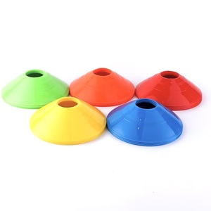 Coni da allenamento in PE resistenti <span class=keywords><strong>per</strong></span> calcio, coni a disco <span class=keywords><strong>per</strong></span> agilità con logo personalizzato <span class=keywords><strong>per</strong></span> allenamento fitness e calcio - Product Image 1