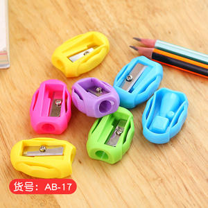 Taille-crayon à un trou le plus vendu, taille-crayon de bureau en plastique pour fournitures scolaires, meilleur taille-crayon mini pas cher - Product Image 3