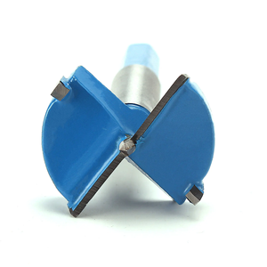 Crown جديد أعمال خشبية من النوع التاج منشار ثقب أزرق قاطع من الفولاذ الكربوني أزرق أحدث طراز لأعمال النجارة Forstner - Product Image 2