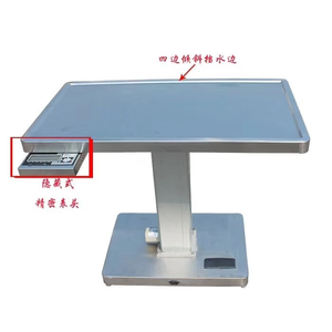 โต๊ะเครื่องมือสัตวแพทย์ไฟฟ้าแบบใช้ซ้ำได้พร้อมสเกลยกสำหรับการ<span class=keywords><strong>ตรวจ</strong></span>และรักษาสุนัข - Product Image 6