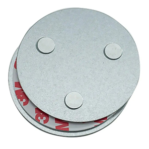 Kit <span class=keywords><strong>de</strong></span> fixation magnétique pour détecteur <span class=keywords><strong>de</strong></span> fumée avec support adhésif en tôle d'acier galvanisé - Product Image 3
