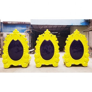 Popular Fiberglass Santa <strong>Throne</strong> Chairs High Back Christmas <strong>Throne</strong> Decoration for Santa Clause - Product Image 2