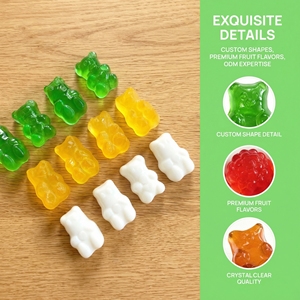 Caramelos de Goma con Sabor a Frambuesa y Frutas Variadas para <span class=keywords><strong>Adolescentes</strong></span>, Caramelos Casuales para Niños y Adultos - Product Image 2