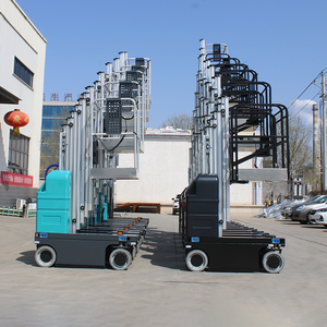 Plateforme <span class=keywords><strong>de</strong></span> travail aérienne autopropulsée électrique télescopique à levage vertical, capacité <span class=keywords><strong>de</strong></span> charge 160 kg, 12 m – Meilleures ventes - Product Image 5