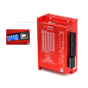 WaveTopSign YAKO Nema34 4.2N.<span class=keywords><strong>m</strong></span> 6A kit Driver motore passo-passo ad anello chiuso albero Dia.14mm 2 fasi con cavo 3M YK286EC80A1 + ESD2608H - Product Image 4