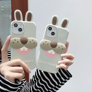 PH784เคส <span class=keywords><strong>Max13</strong></span>ลายกระต่ายการ์ตูนน่ารักสำหรับ <span class=keywords><strong>iPhone</strong></span> 16 <span class=keywords><strong>Pro</strong></span> ใหม่เคสนิ่ม11ซิลิโคน12 <span class=keywords><strong>Pro</strong></span> กันตกสำหรับผู้หญิง13การ์ตูน - Product Image 2