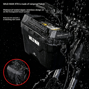 Borse da Manubrio WILDMAN XT8 a Sgancio Rapido, Impermeabili, per Moto e Biciclette, con Schermo Touch e Capacità di 3L - Product Image 2