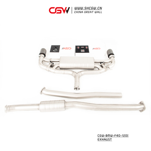 Tubo di Scarico Catback in Acciaio Inox con Valvole Elettriche per <span class=keywords><strong>BMW</strong></span> 118I/120I <span class=keywords><strong>F40</strong></span> 1.5T 2.0T 2019-2026 - Product Image 5