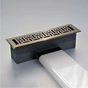 Registres de plancher d'aération en métal de conception moderne pour la vanne motorisée d'amortisseur de système de CVC avec le matériel d'acier inoxydable d'ABS - Product Image 2