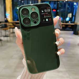 Convient pour <span class=keywords><strong>iPhone</strong></span> 14 pro max étui de téléphone mobile grande fenêtre 13 étui de <span class=keywords><strong>protection</strong></span> intégré en verre liquide <span class=keywords><strong>11</strong></span> - Product Image 5