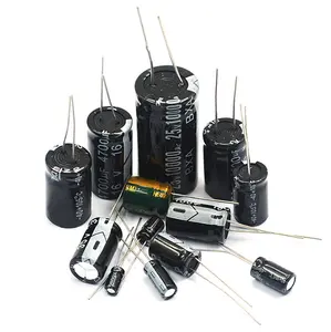 Factory aluminum electrolytic super capacitor 680uf 25v 470uf 35v 8x16mm 10x13mm 10x16mm 10x17mm