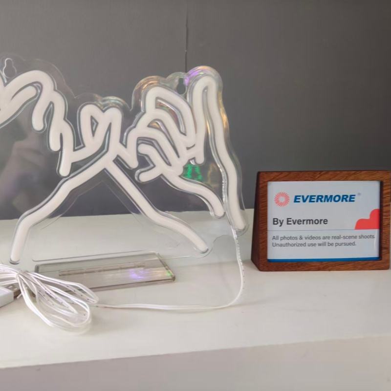 2025 Led New Neon Christmas Halloween Acrylic Indoor Styling Atmosphere Light Decoration Night Light IP44